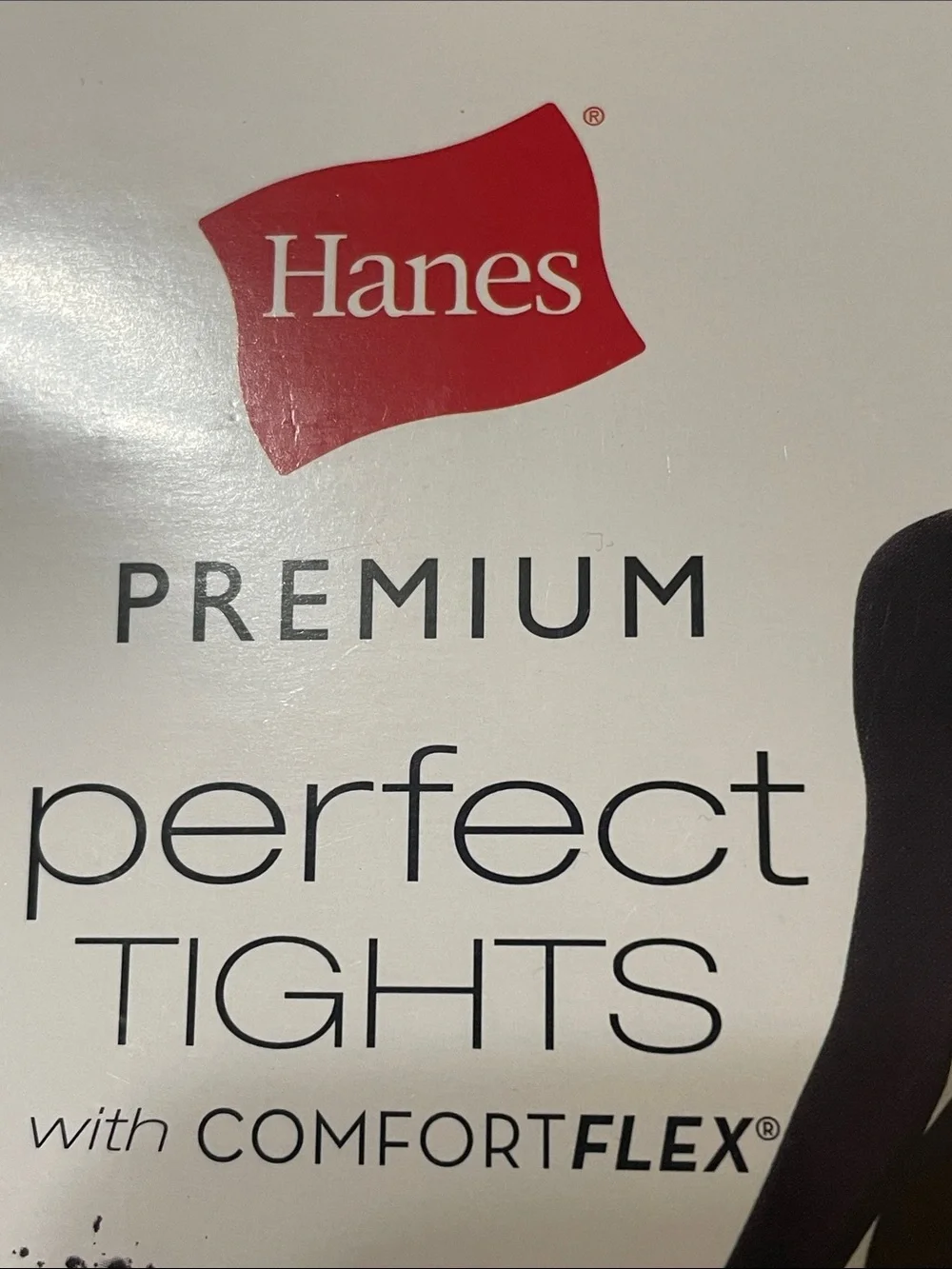 Hanes Blackout Premium Perfect Tights, Comfort Flex, Sz. L NEW see size chart